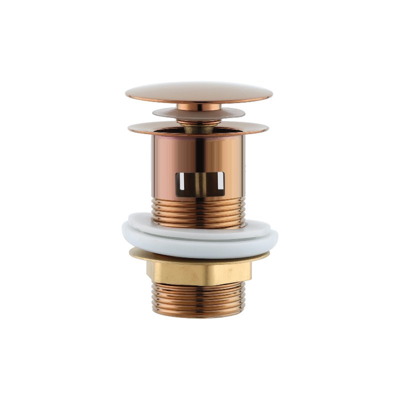 BASIN WASTE POP UP ROSE GOLD SLOTTED