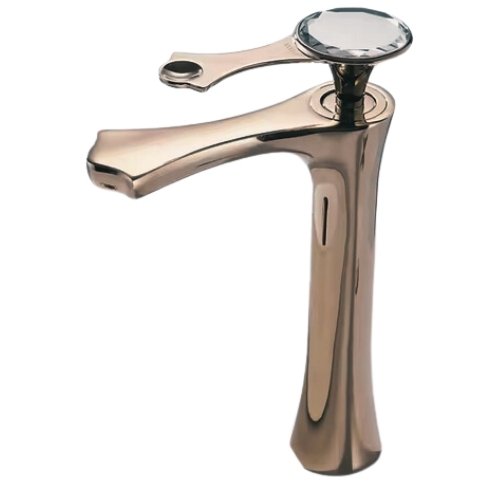 BASIN MIXER DIAMOND GOLD